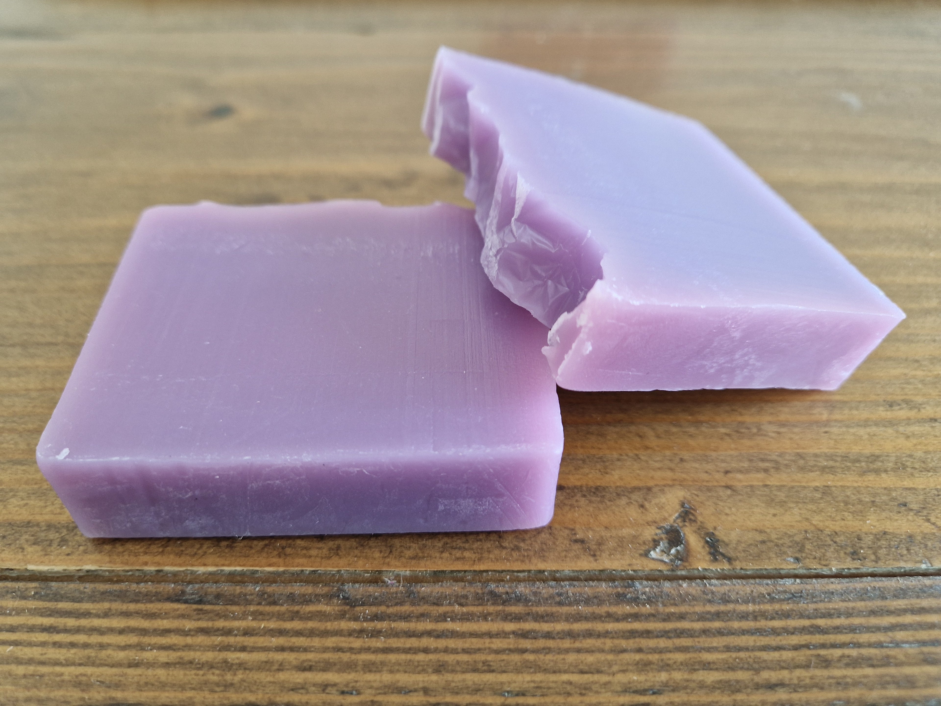 Lavender Dreams soap infused with Lavender and Coconut
