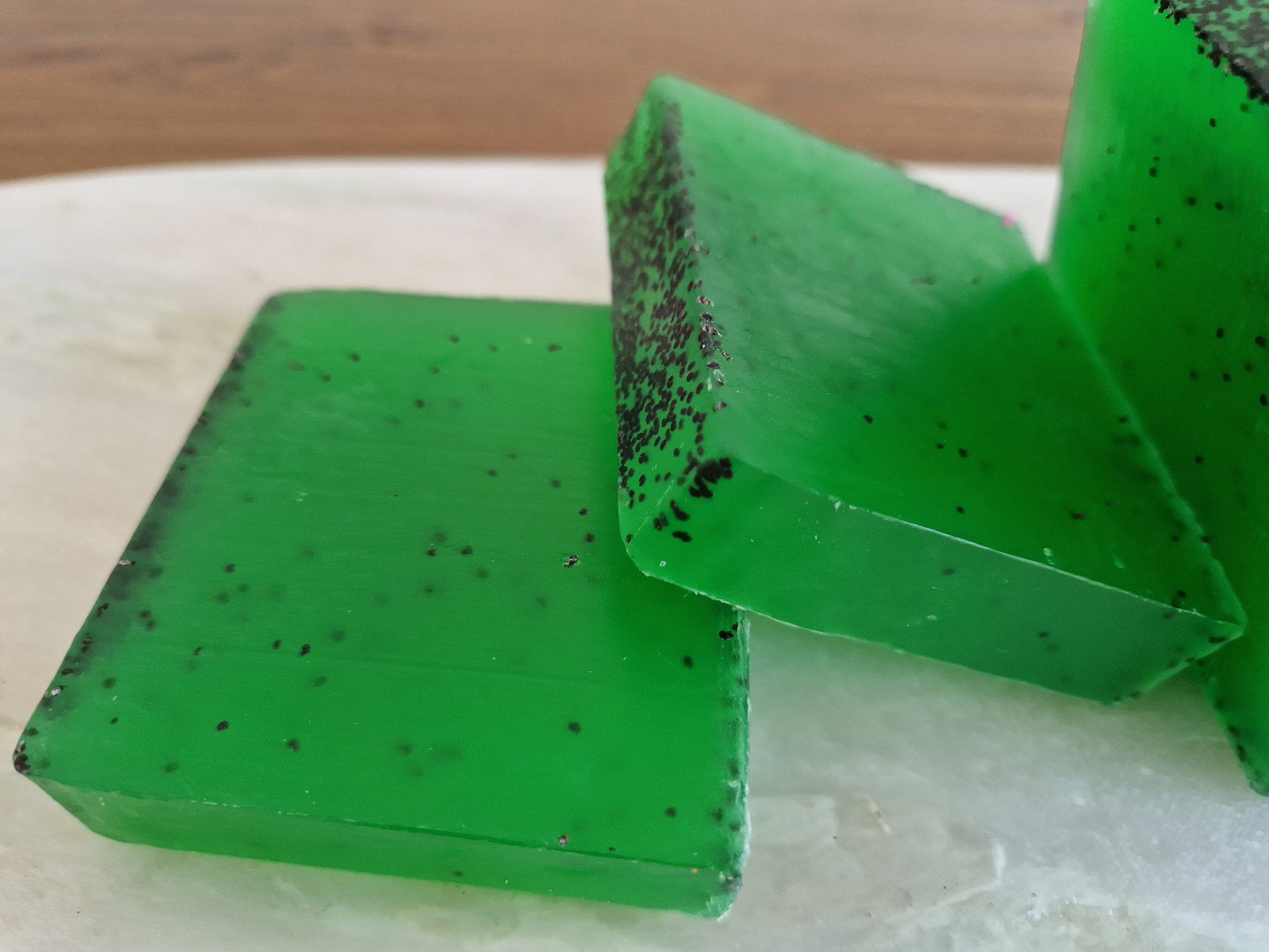 Mint Therapy soap infused with Tea Tree and Fresh Mint