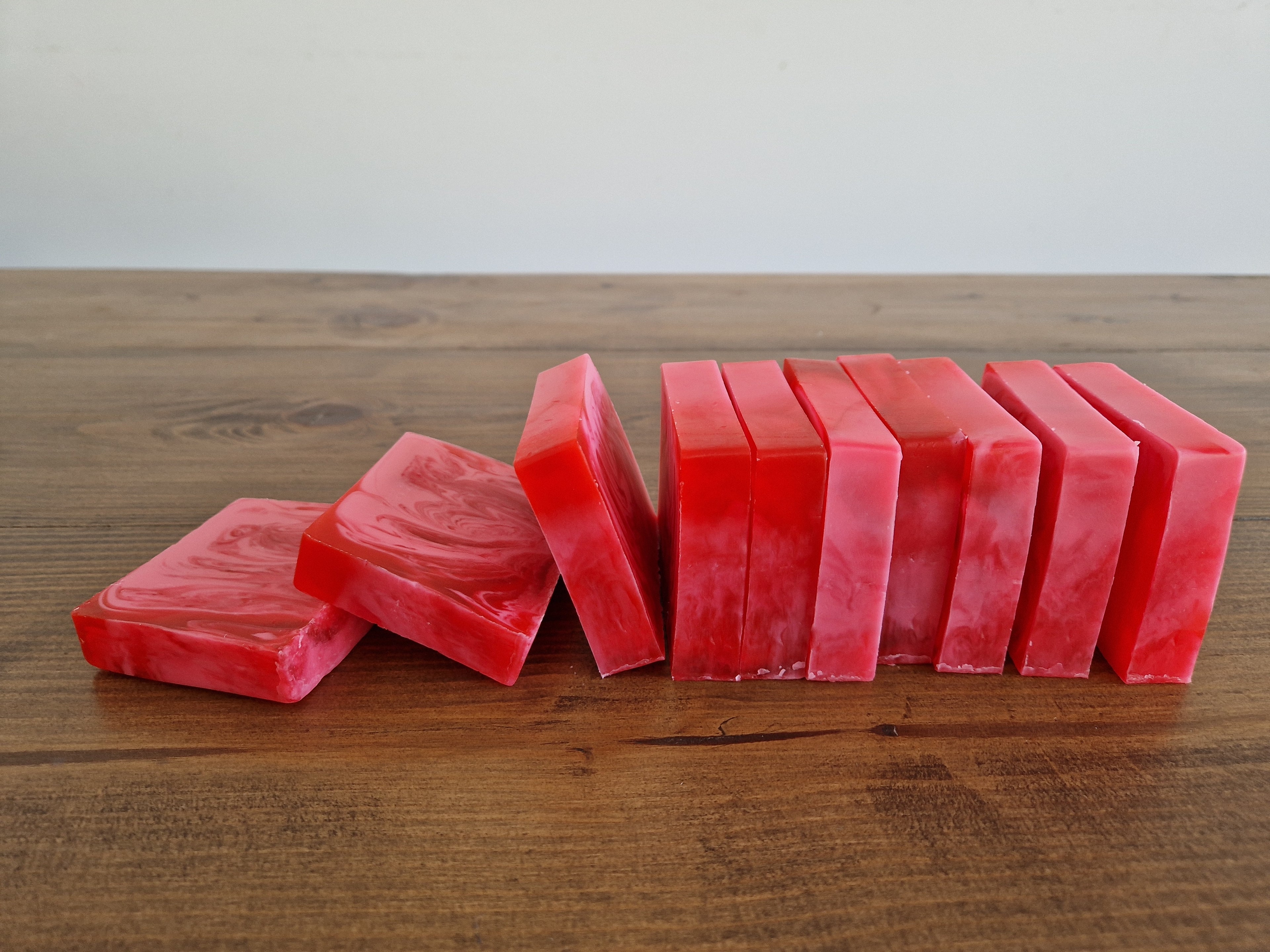 Twinkle Twist soap infused with Sweet Raspberry scents