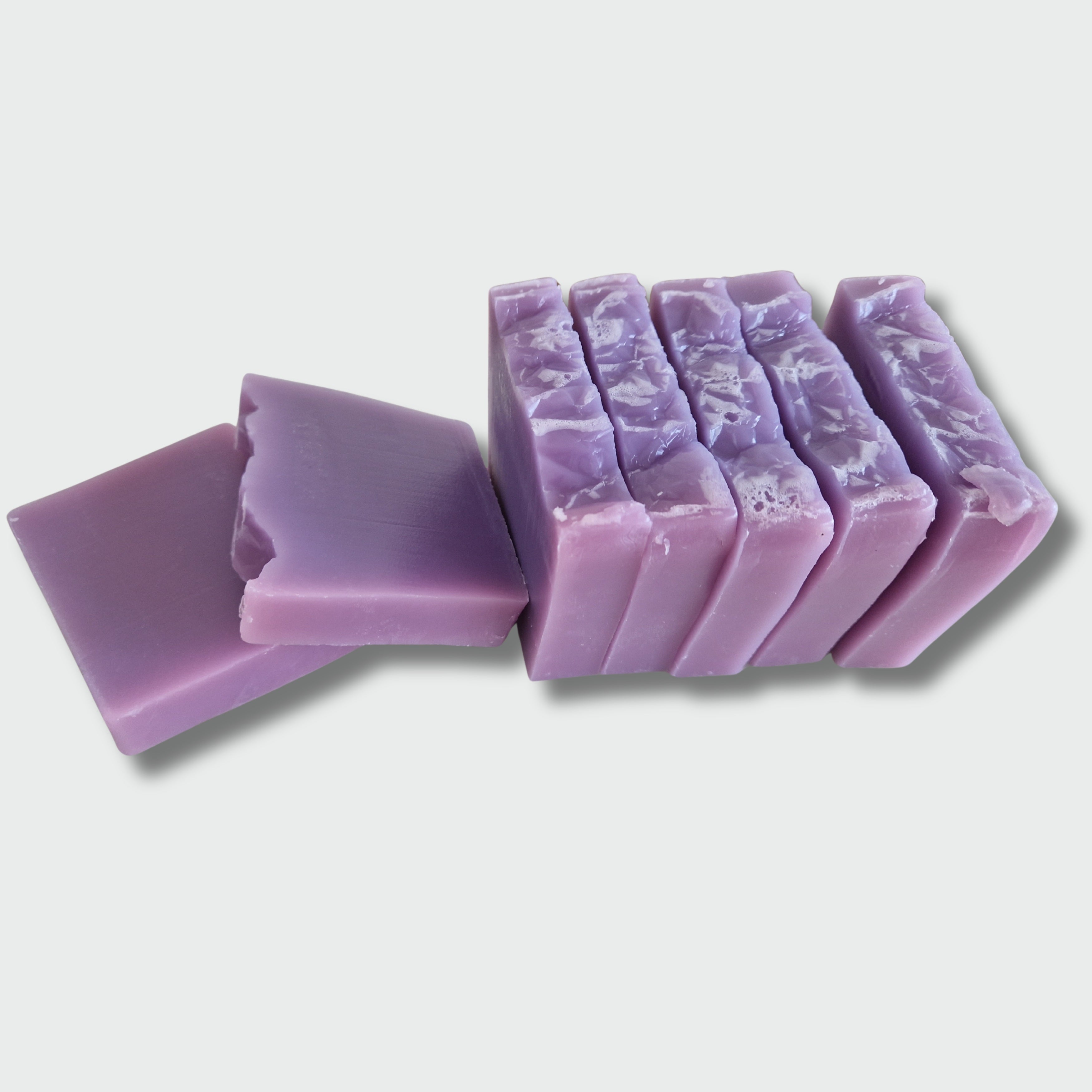 Lavender Dreams soap infused with Lavender and Coconut